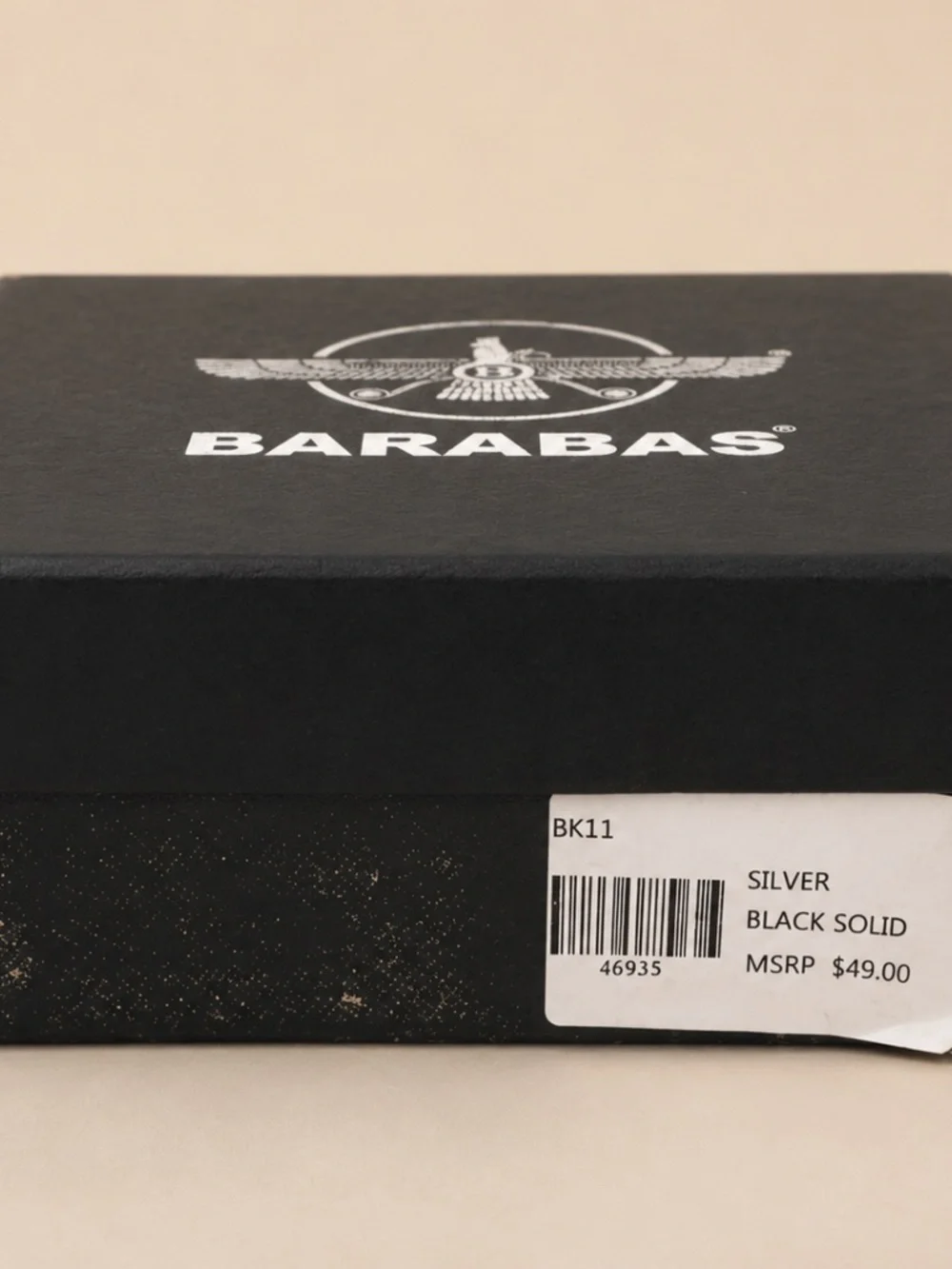 Barabas Men’s Black Leather Lion Rhinestone Belt SIZE 50/125 Fits 40 NIB